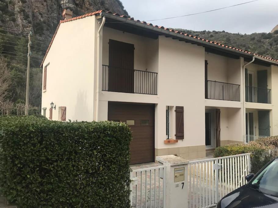 Jolie Maison Avec Jardin Villefranche-de-Conflent Exterior foto